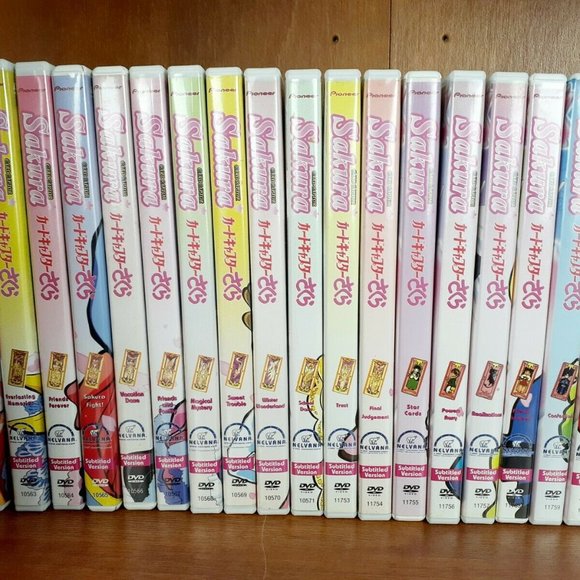 Cardcaptor Sakura DVD Lot! 18 DVDs! All include postcard inserts! Episodes 1-70 - Picture 8 of 8